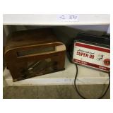 Philco Tube Type Radio & International Electric Fe