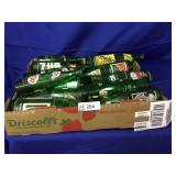 25 Miscellaneous vintage Green Soda Bottles