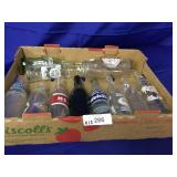 12 Miscellaneous Vintage Returnable Soda Bottles