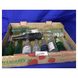 13 Miscellaneous Vintage Returnable Soda Bottles