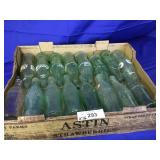 16 Returnable 6.5oz Coca-Cola Bottles-Some Painted
