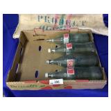 Selection of 4 Quart Size Coca-Cola Bottles & Burl