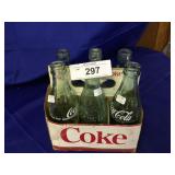 Coca-Cola 6-Pack Bottles w/Cardboard Carrier