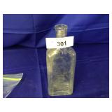 Watkins Trial Mark Clear Glass Bottle