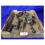 4 Vintage Brace & Bits/Hand Drills