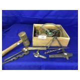 Selection of Primitive Tools,Bits,Taps,Door Knobs