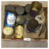 Petroliana Selection of 15 Pieces-Full Oil Cans,Sp