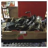 Selection of Meat Grinders,Iron,Tools,Etc.