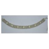 ANTIQUE  LEAD CRYSTAL NECKLACE