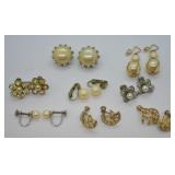 PEARL ANTIQUE EARRINGS