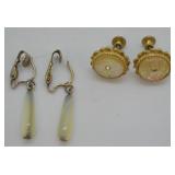 MOTHER OF PEARL EARRINGS
