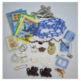 COSTUME JEWELRY AND VINTAGE COMIC BOOKS