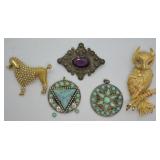 TOURQUISE,AMYTHIS SEED PEARL   ANTIQUE JEWELRY