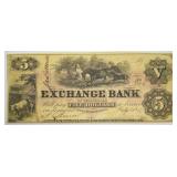 1857 EXCHANGE BANK OF TENNESSEE OBSOLETE NOTE