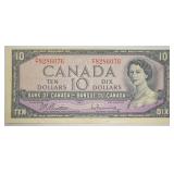 10 DOLLAR CANADA TEN DOLLAR BILL