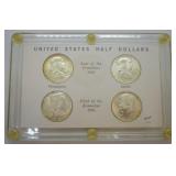 SET OF CHOICE UNC SILVER HALF DOLLARS