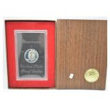 1973 S SILVER PROOF GSA IKE DOLLARS