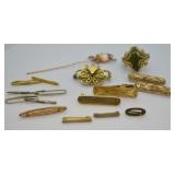 Group of Antique Pins & Ring