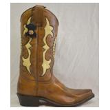Just Plain Country Trail Blazer Resin Cowboy Boot