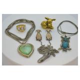 6 pcs. Vintage Costume Jewelry