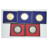 5 pcs. Presidential Tokens