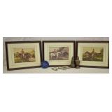 9 pcs. Misc. Decor - Sterling Shakers & More