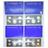 4 pcs. 1971 & 1972 U.S. Proof Sets