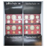 1973, (2) 76 & 77 U.S. Proof Sets