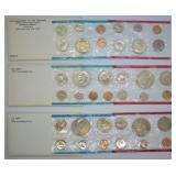 1972, 73 & 76 U.C. Mint Sets