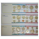 1976, 77 & 78 U.C. Mint Sets