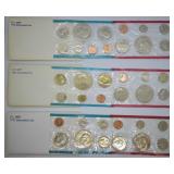 1974, 76 & 77 U.C. Mint Sets