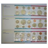 1977, 78 & 79 U.C. Mint Sets