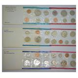1971, 80 & 81 U.C. Mint Sets