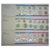 1971, 1980 & 1981 U.C. Mint Sets
