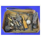 Box Lot of Antique Tools