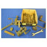 Box Lot of Antique Tools