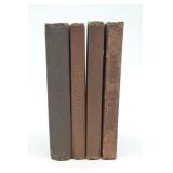 4 pcs. Antique Literature Books