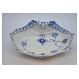 Royal Copenhagen Blue Fluted Full Lace Shell Dish