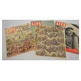 4 pcs. Vintage Life Magazines & Antiques Magazine