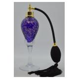 Art Glass Perfume Spray Atomizer Bottle