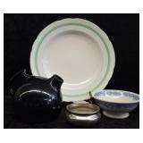 4 pcs. Vintage Porcelain & Other Home Decor