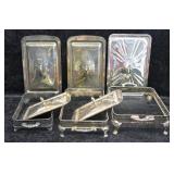 8 pcs. Silver Plate Open Baker / Casserole Stands