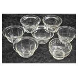 7 pcs. Clear Glass Ramekins