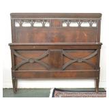 Vintage Solid Wood Twin Bed Frame