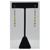 Gorgeous Sterling Silver Opal Earrings