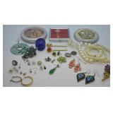 Large Lot of Costume Jewelry