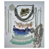 Large Lot of Costume Necklaces
