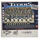 Signed TN Titans Picture