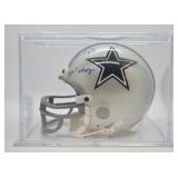 Drew Pearson signed Cowboys Mini-Helmet