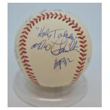 Baseball signed by Former Houston Astros